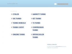Скриншот главной страницы сайта turbocycler.us